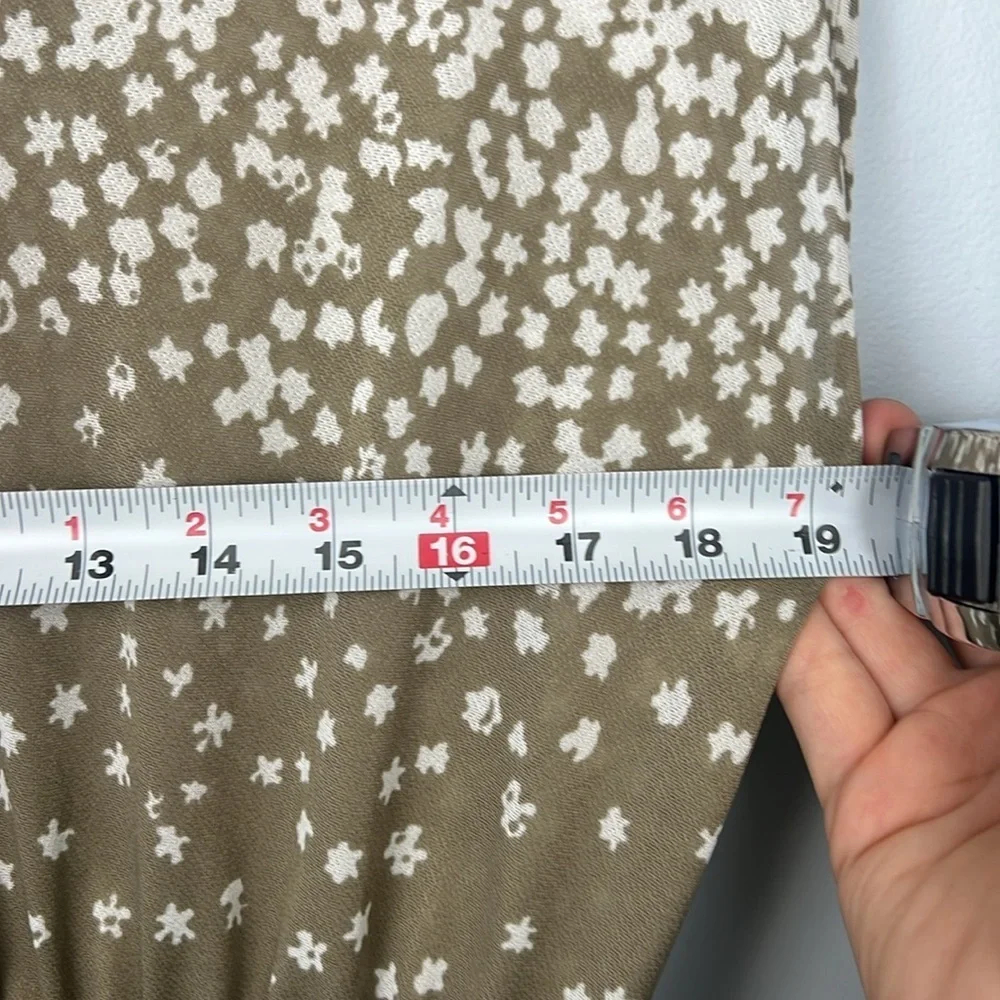 Malouf of Dallas vintage belted floral dress medium